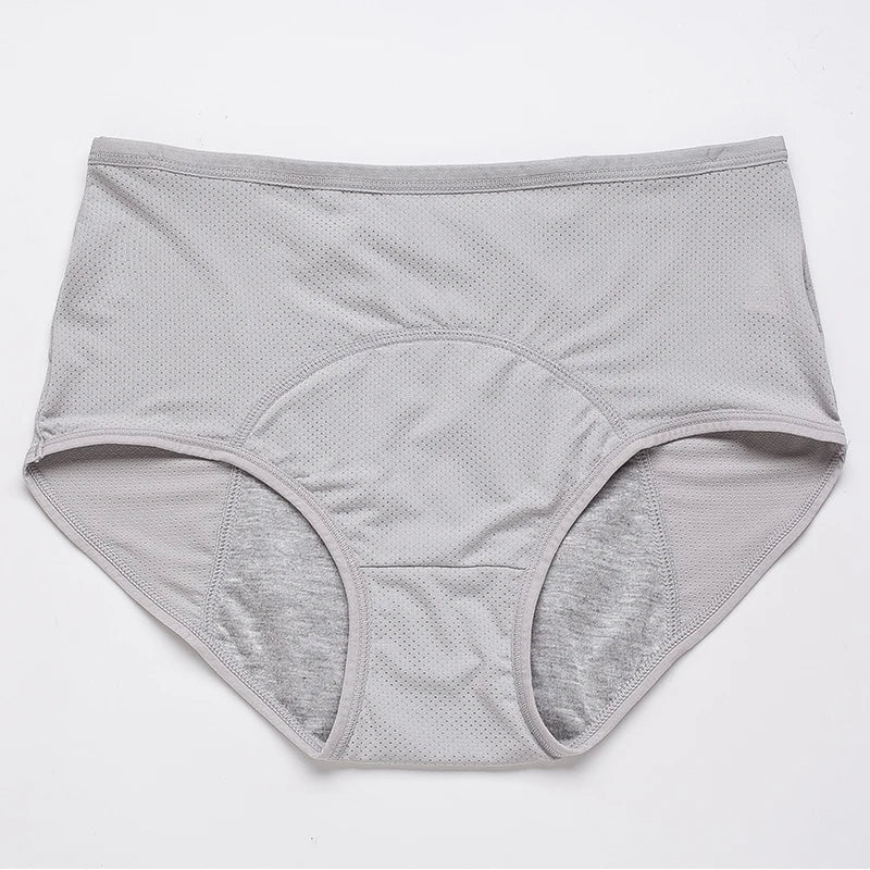 Panties for Menstruation Cotton Menstrual Panties High Waist Women Underpants Lingerie Plus Size Femme Culottes Menstruelles