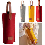 Felt Wine Bags Single Wine Cup Covers Felt Tote Bags Wine Gift Bags