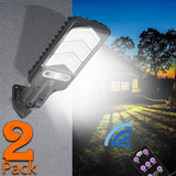 Solar Street Lights Outdoor Solar Lamp With 3 Light Mode Waterproof Motion Sensor Security Lighting for Garden Patio Path Yard
