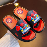Disney Children's Slippers Cartoon Boys' Summer Home Shoes Boys Sandals Waterproof Anti-slip Kids Garden Shoes Size