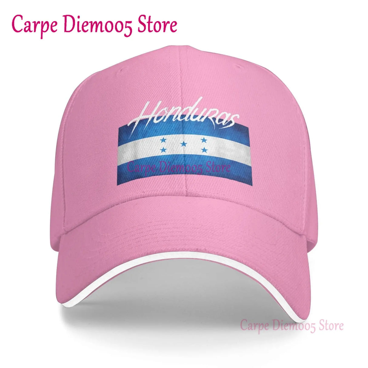 Honduras Flag Unisex Hats Fashion Adjustable Baseball Cap for Men Women