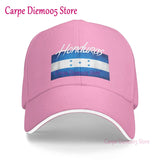 Honduras Flag Unisex Hats Fashion Adjustable Baseball Cap for Men Women
