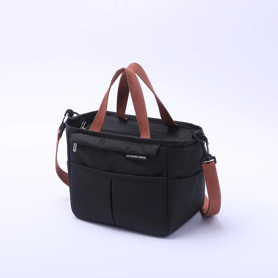 Lunch Bag 2023 New Fashion Kid Women Men Thermal Insulation Waterproof Portable Picnic Insulated Food Storage Box Tote Lunch Bag