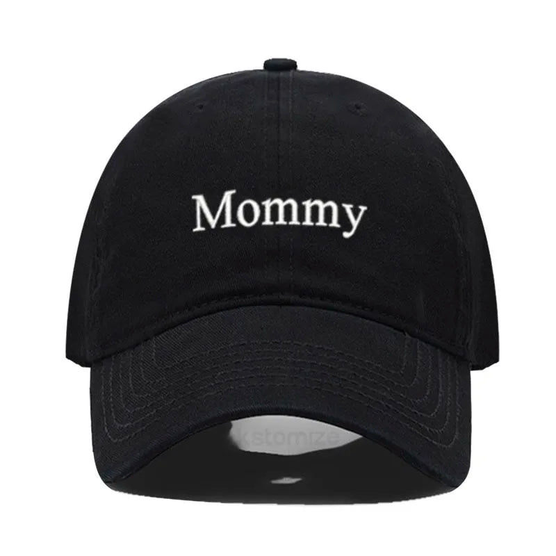 Daddy & Mommy Baseball Cap for Men & Women Unisex Soft Washed Cotton Embroidery Baseball Hats For Father's Mother's Day gifts