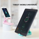 Desktop Phone Holder Stand Mobile Phone Support Adjustable Angle Height Cell Phone Stand Universal for All Smart Phones