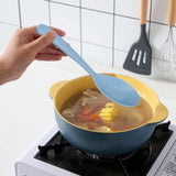 Soup Spoon Long Handle Cereal Spoon Plastic Serving Spoon Microwave Dishwasher Safe Porridge Spoon Kids Tableware Dinner Spoon