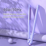 Hair Straightener 4 Adjustable Temperature Settings, 30s Fast Heating, Mini Flat Iron for Smooth, Shiny & Healthy Hair