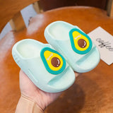 Summer Cute Cartoon Children's Slippers Animals Fruit Pattern Breathable Comfortable Non-slip Soft Home Boys Girls Slippers Kids
