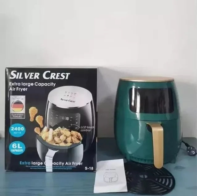 AirfryerCross-border Air Fryer for Home Use, Large Capacity110VMultifunctional Automatic Deep Frying Pan Chips Machine