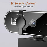 4K Webcam 1080P Mini Camera 2K Full HD Webcam with Microphone 30fps USB Web Cam for Auto Focus PC Laptop Video Shooting Camera
