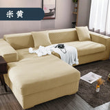 Sofa Cover for Living Room Thick Elastic Polar Fleece 1/2/3/4 Seater L-shaped Corner Sofa Cover for Sofa Chaise Longue