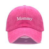 Daddy & Mommy Baseball Cap for Men & Women Unisex Soft Washed Cotton Embroidery Baseball Hats For Father's Mother's Day gifts