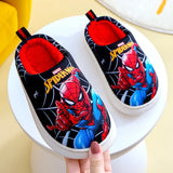Autumn Winter Kids Shoes BoysSpiderman Slippers Children Christmas Slippers Pantoufle Enfant Baby Shoes Hausschuhe
