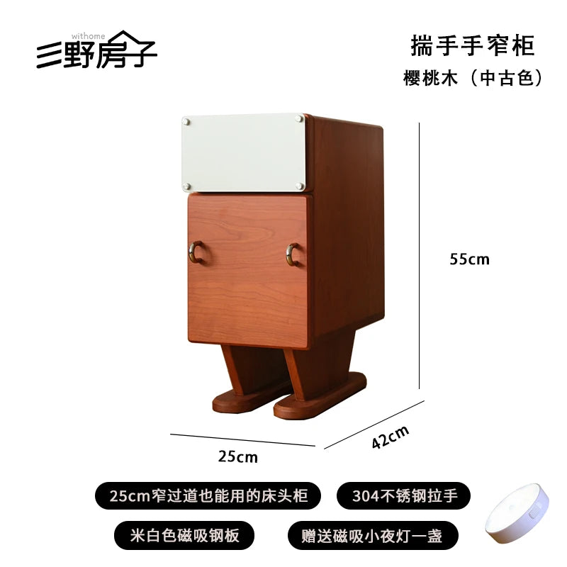 Drawer Table Nightstand Organizer Tray Storage Itemsnight Decoration Aesthetic Mesas De Noches Dormitorio Bedroom Furniture