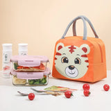 Lunch Bags for Kids School Children Thermal Food Lunch box Cute Printing Insulated Lunch Cooler Meal Bag Complete