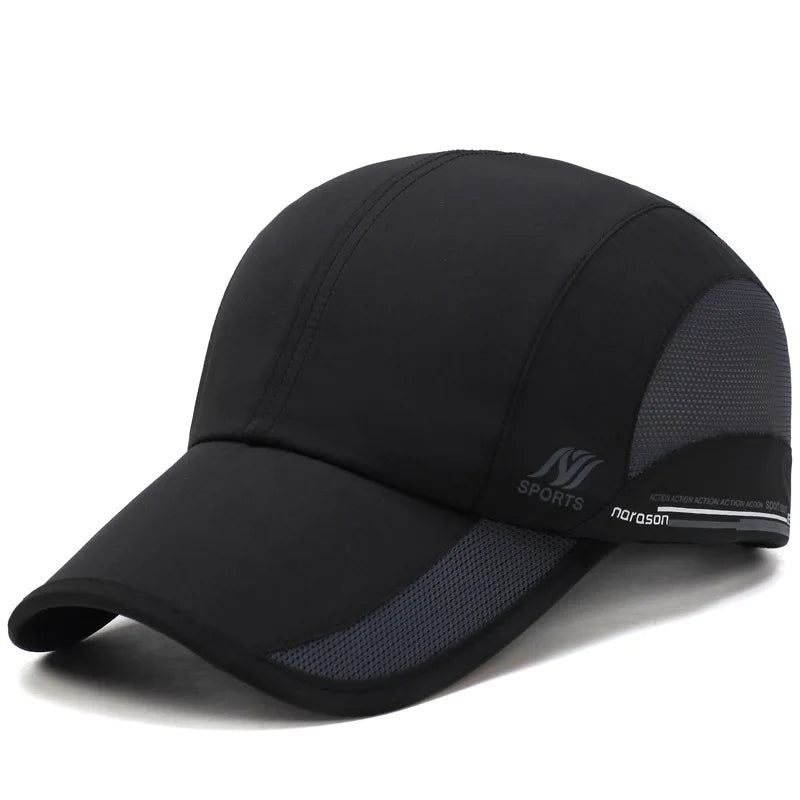 Quick Dry Mesh Baseball Cap for Men - Waterproof and Breathable - Perfect for Outdoor Sports and Gifts
