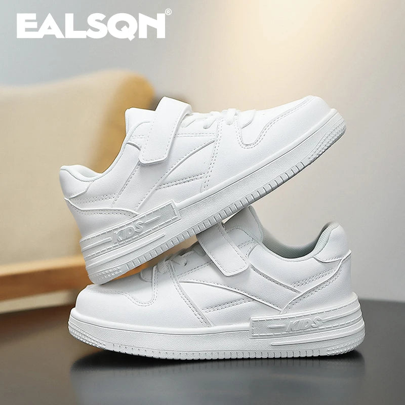 White Kids Shoes For Boys And Girls Fashion Children Casual Shoes Non-slip Sneakers