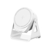 3 in1 Induction Speaker Non-slip New Cell Phone Holder Adjustable with RGB Light Smart Wireless Bluetooth Speaker Phone Stand