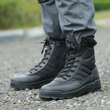 Men Combat Boots Work Safty Shoes Special Force Desert Tactical Boots Outdoor Hiking Ankle Shoes Boots Men Boots