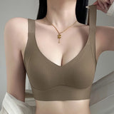 Lingerie women's seamless bra, anti-sagging women's beautiful back, comfortable and breathable bra, sexy 846