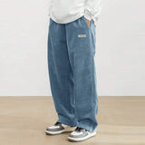 Corduroy Pants Men Clothing Sweatpants Loose-Fit Casual Pants Man Baggy Hosen Regular Length Trousers Men Cargo Pants Women