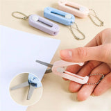 School Supplies Cutting Tools Office Supplies Art Tool Stationery Folding Scissors Scissors Adjustable Stainless Steel Scissors