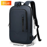 Heroic Knight Men Multifunctional Backpack Waterproof Laptop Backpack Men Business Laptop Bag Travel College Bag for Office Work