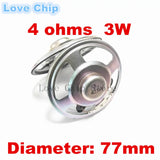 Waterproof Speaker 4 ohm 8 ohms 0.5/1/2/3 watt 0.5W 1W 2W 3W 5W 4R 8R Diameter 40mm 45mm 50MM 57MM 66MM 77MM 5/6.6CM LoudSpeaker
