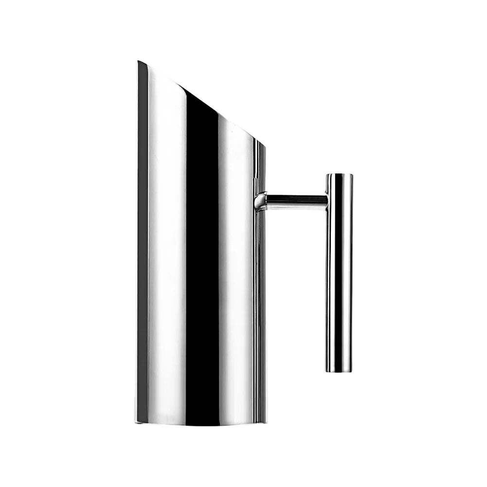 1/2L Pitcher Pot Stainless Steel Kitchen Cold Wine Pitcher Bar Ice Jar Container Fruit Juice Pitcher for Restaurant Cafe Mix Bar
