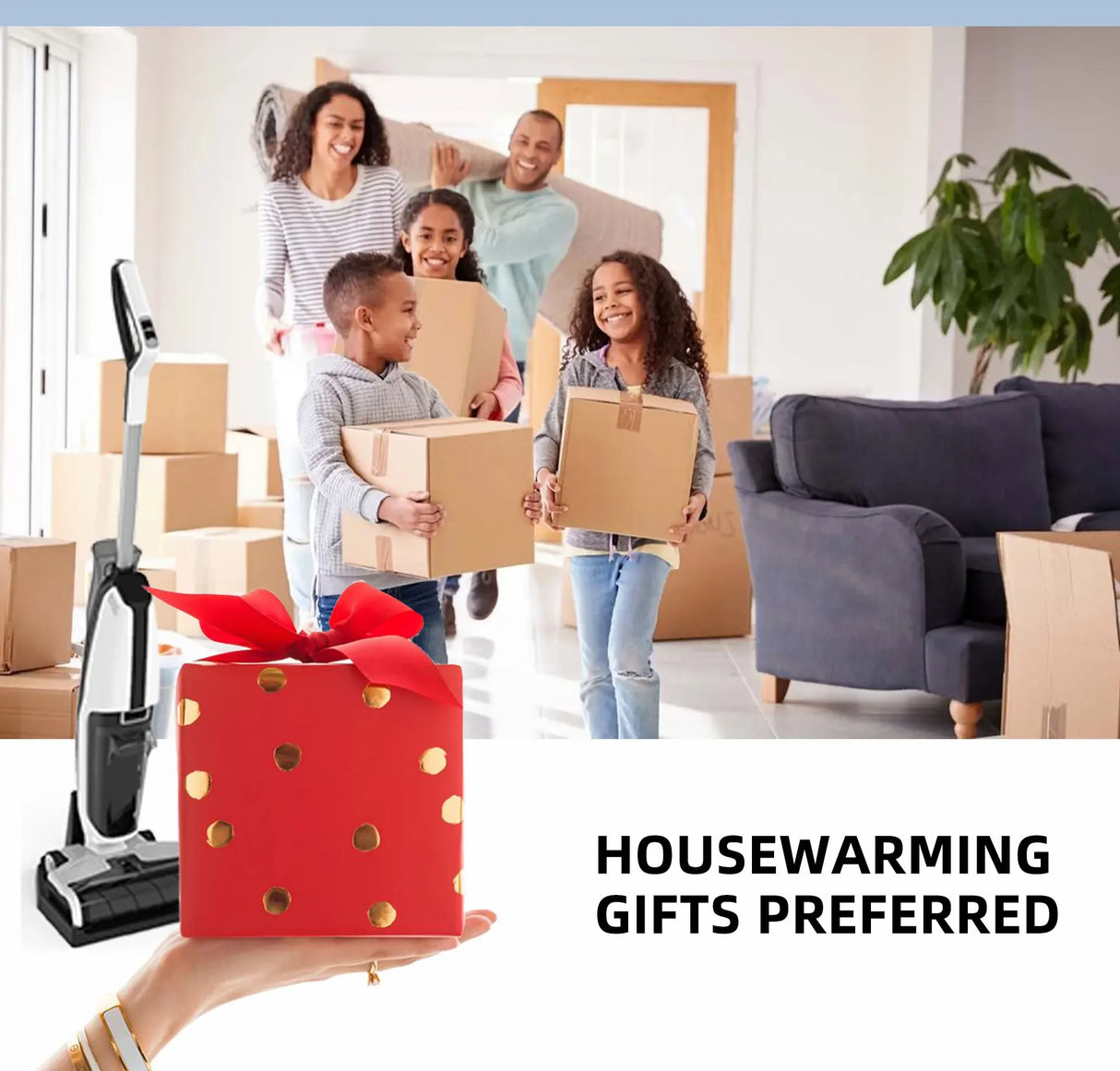 Automatic Easy to Use Popular Design Handy  Strong Suction  Domestic Dry and Wet Vacuum Cleaner