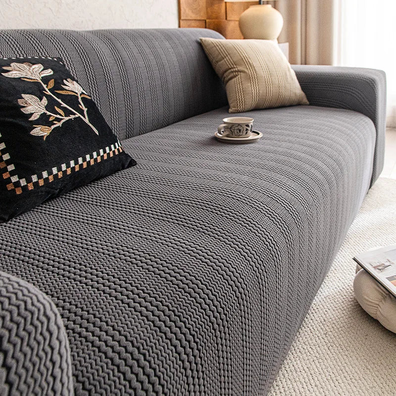 The New Sofa Cover Is Fully Covered with Anti-cat Scratch Protective Cover Elastic Anti-slip and Dust-proof Sofa Cover Fabric