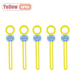 Colorful Tie Sealing Clips for Food Bags Kitchen Sealing Clip Multi-functional Closure for Freshness and Practical Storage