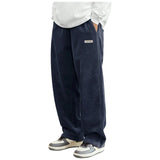 Corduroy Pants Men Clothing Sweatpants Loose-Fit Casual Pants Man Baggy Hosen Regular Length Trousers Men Cargo Pants Women