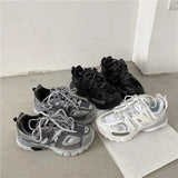 Sneakers Women Track Trainers Designer Chunky Sports Shoes Platform Running Shoes Black Casual Sneaker for Men Women Flats