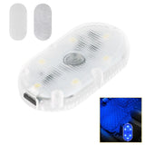 Car Interior LED Night Lighting Under Cabinet Light Touch Sensor Reading Lamp LED Book Lights USB Rechargeable Car Door Light