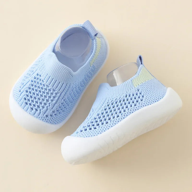 2024 Kids Shoes Casual Breathable Infant Baby Children Girls Boys Mesh Sneakers Soft Bottom Comfortable Non-Slip