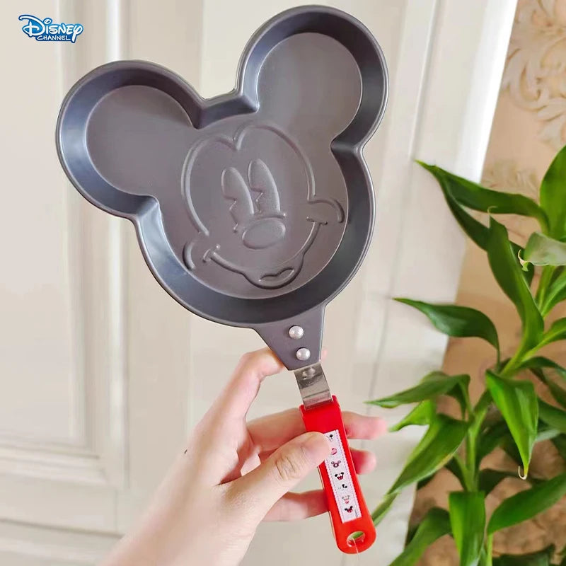 Disney Mickey Mouse Omelette Pan Cookware Wok Pan Crepes Cooking Pot Part Decor Kitchen Supplie Cooking Pot Non Stick Frying Pan