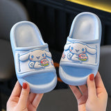 Girls' Slippers For Children's Summer 2025 New Indoor Home Anti Slip Medium And Large Children's Cool Slippers For Women