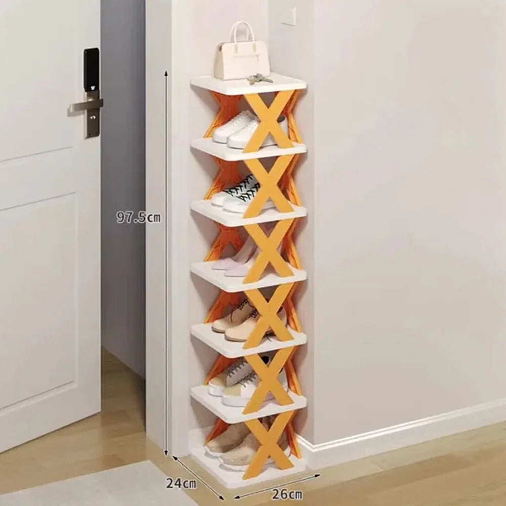 Shoes Racks Storage Organizer Detachable Shoe Racks Saves Family Household Rack Multi Layer Simple Shoes Shelf Color Cabinet