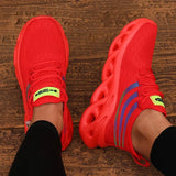 Women's Running Shoes 2025 Summer New Lightweight Mesh Breathable Running Shoes Shock-absorbing Soft Sole Fitness Women's Shoes