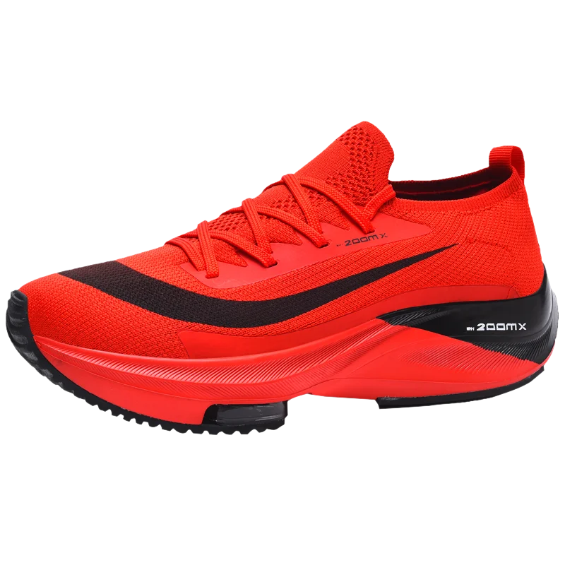 Men's casual shoes Running shoes non-slip flexible luxury high elastic thick sole light breathable running shoes for men