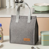 Lunch Bags for Women Men Reusable Insulated Lunch Box Portable Thermal Cooler Bag Waterproof Bento Box Bag Lunch Box Tote Bag
