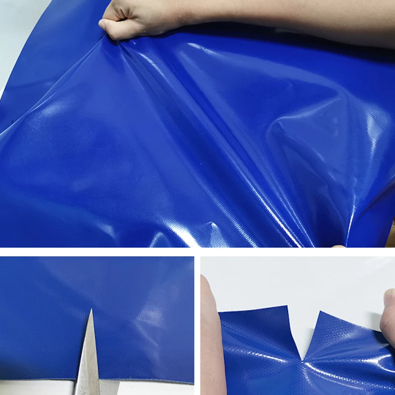 Customize Outdoor Tent Windproof Screen Carwash Room Clearly Waterproof Cloth Yard Pergola Tarpaulin Visible Waterproof Curtain