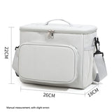 Lunch Bag Adjustable Shoulder Strap  Box Upgraded Leakproof Collapsible Large Work Capacity Thick Insulation Camping Outdoor