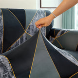 1 pack elastic pleated skirt sofa cover all-inclusive sofa cover universal simple modern sofa protective cover suitable for living room study bedroom hotel hotel sofa cover