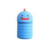 School Supplies 3D Little Dinosaur Pencil Case Kawaii Waterproof Silicone Stationery Box Ins Style Cute Coin Purse School