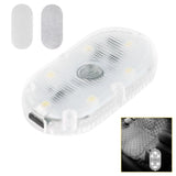 Car Interior LED Night Lighting Under Cabinet Light Touch Sensor Reading Lamp LED Book Lights USB Rechargeable Car Door Light