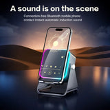 ZJ-027 Inductive Speaker Portable Audio Plastic Material Waterproof Working Time 5 Hours