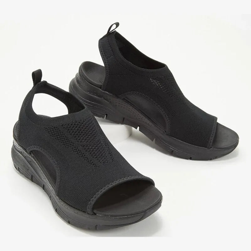 Women's Shoes Summer 2025 Comfort Casual Sport Sandals Women Beach Wedge Sandals Women Platform Sandals Roman Sandals Plus Size