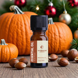 Yander 10ml Pumpkin Hazelnut Gingerbread Cinnamon Christmas Essential Oil Spicy Gourmand Candle Oil for Scented Candle Making